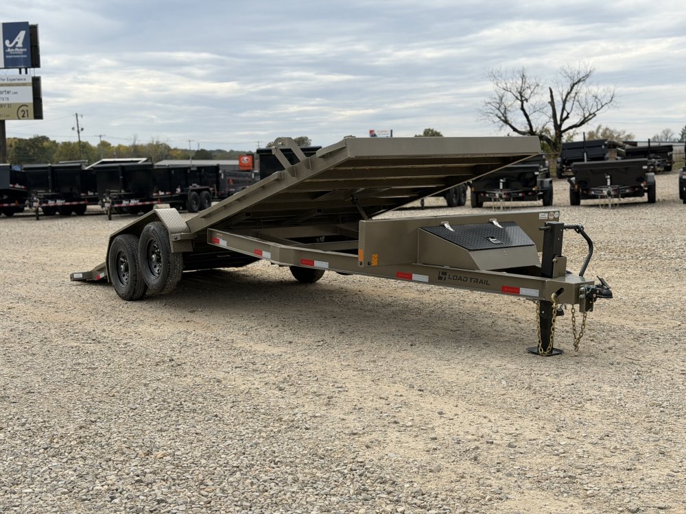 2027 83X22 TM LOAD TRAIL / SPORT BOX / TUFF WIRELESS REMOTE / 14K GVWR / TILT TRAILER