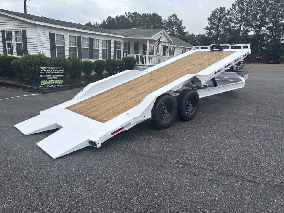 2026 RawMaxx FYH 102X24 LOW PRO 16K GVWR FULL POWER Tilt Trailer