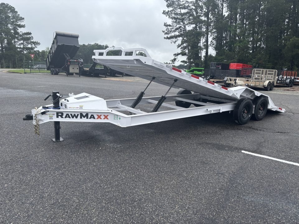 2026 RawMaxx FYH 102X24 LOW PRO 16K GVWR FULL POWER Tilt Trailer