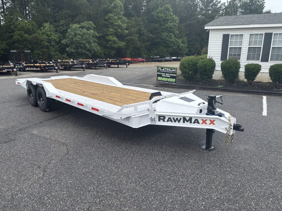 2026 RawMaxx FYH 102X24 LOW PRO 16K GVWR FULL POWER Tilt Trailer