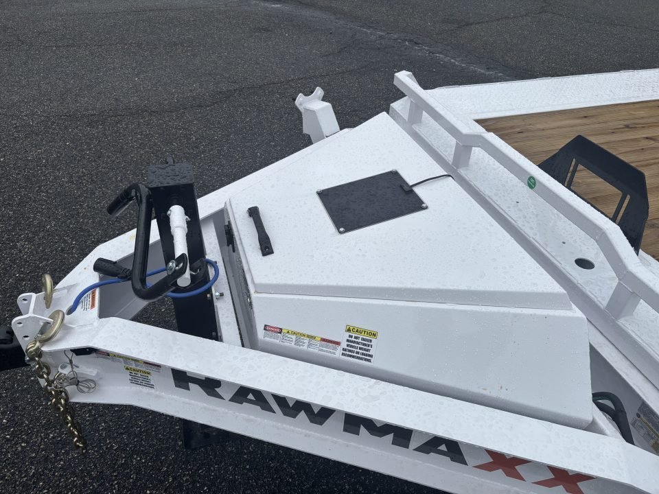 2026 RawMaxx FYH 102X24 LOW PRO 16K GVWR FULL POWER Tilt Trailer
