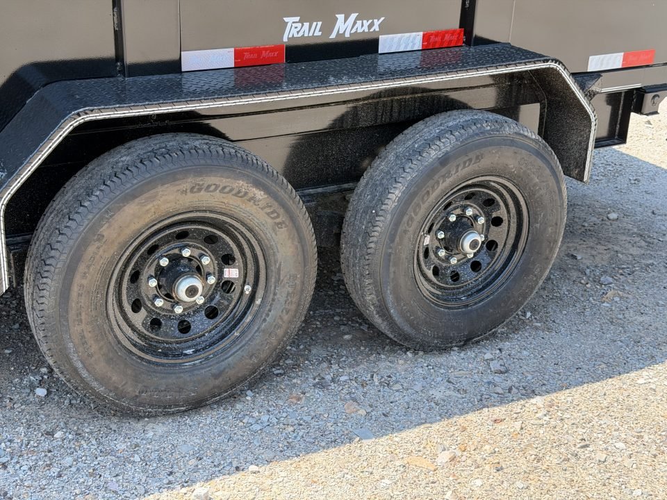 2026 Trail Maxx DT 83X16 2' SIDE 14K GVWR REAR STABILIZER JACKS Dump Trailer
