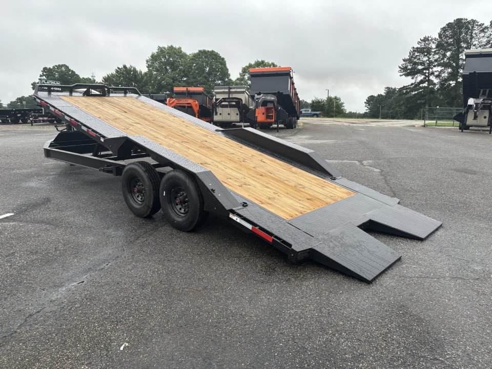 2026 RawMaxx FYH 102X24 LOW PRO 16K GVWR FULL POWER Tilt Trailer