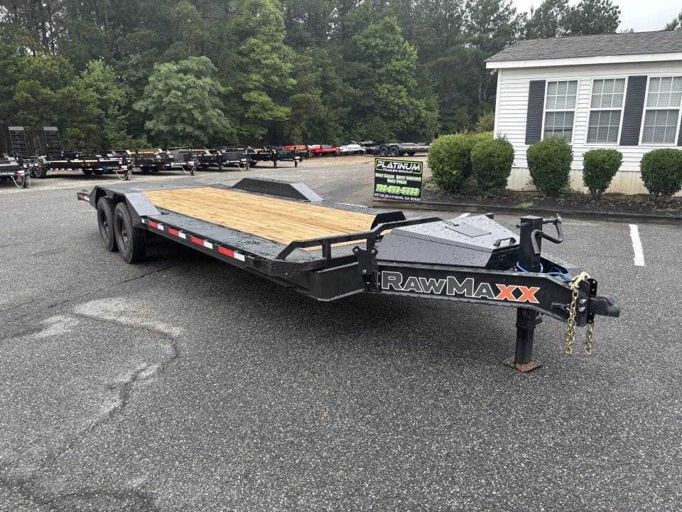2026 RawMaxx FYH 102X24 LOW PRO 16K GVWR FULL POWER Tilt Trailer