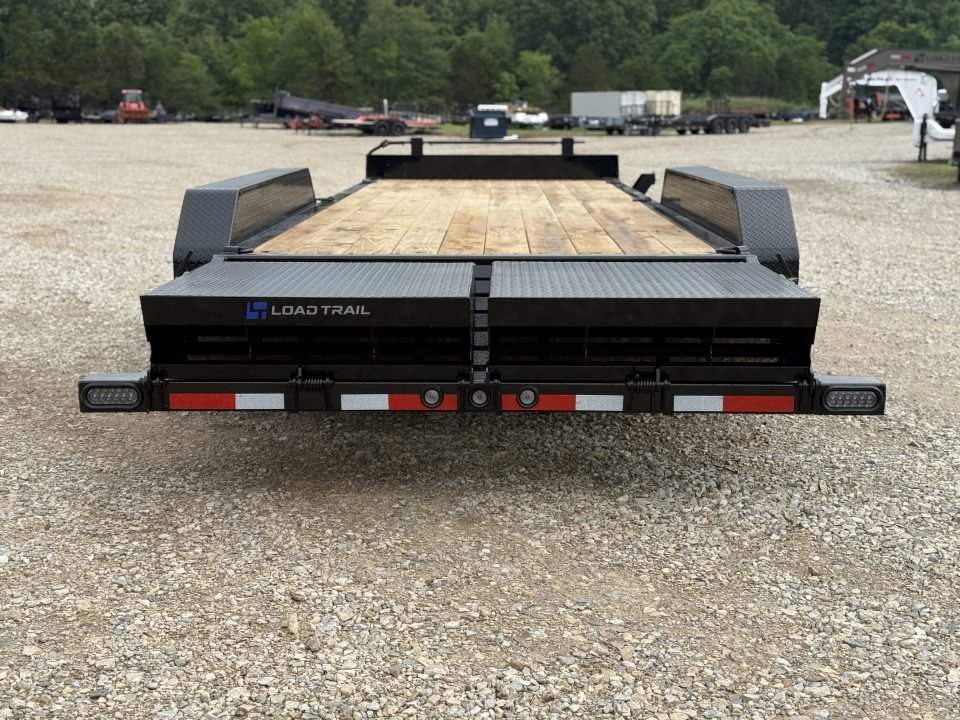 2026 Load Trail CB 83X24 Equipment Trailer / I-BEAM FRAME / MAX RAMPS / D-RINGS / 21K GVWR