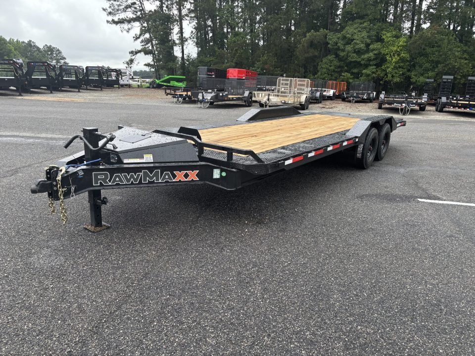 2026 RawMaxx FYH 102X24 LOW PRO 16K GVWR FULL POWER Tilt Trailer