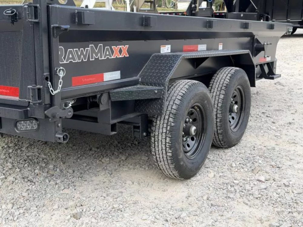 2026 RawMaxx GDX 7X14 14K GVWR Dump Trailer