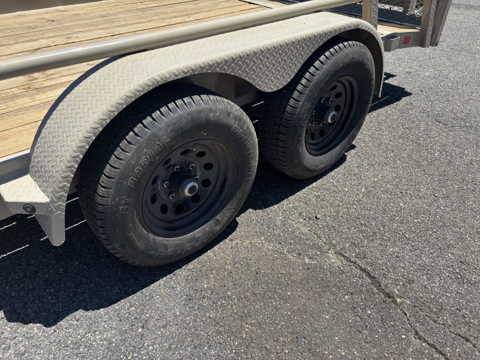 2026 RawMaxx UTX 83X16 / HD SPLIT RAMP / TOOL BOX / 10K GVWR UTILITY TRAILER