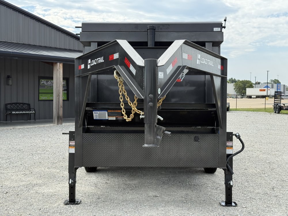 2027 LOAD TRAIL DG 83X16X4 GOOSENECK HIGH SIDE TELESCOPIC W/7 GAUGE AND 14 PLYS 21K GVWR DUMP