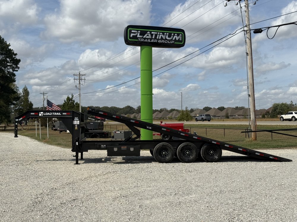 2027 Load Trail GE 102X26 GOOSENECK FULL TILT W/14 PLYS AND TUFF WIRELESS REMOTE 21K GVWR Tilt Trail