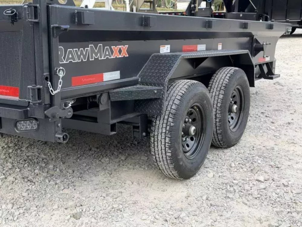 2026 RawMaxx GDX 7X14 14K GVWR Dump Trailer