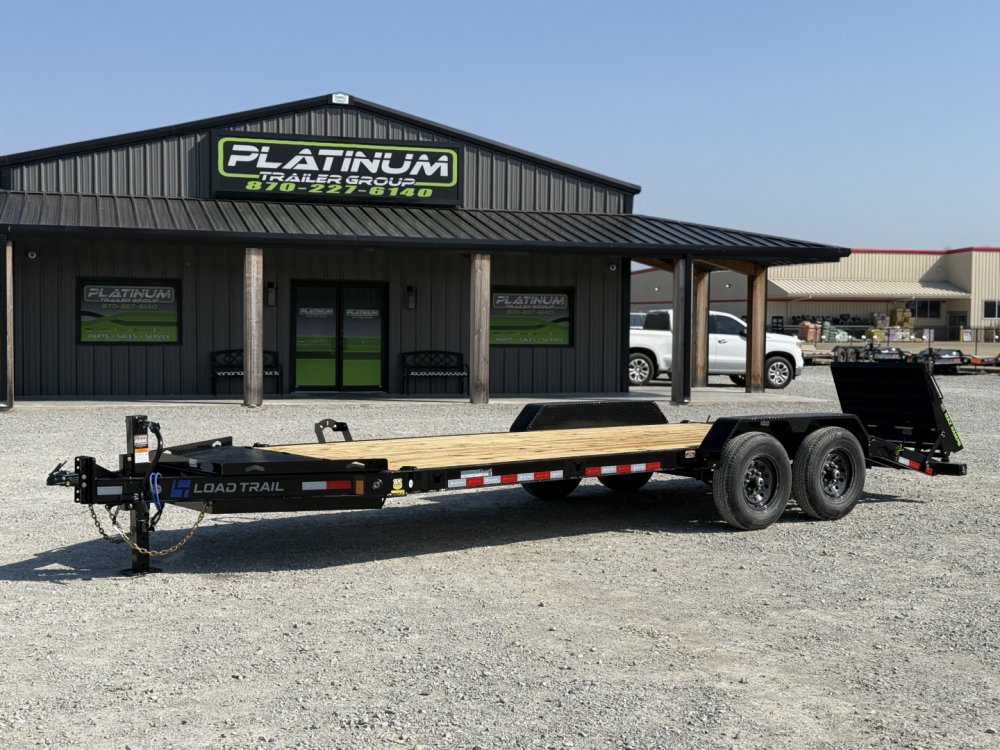 2026 Load Trail CB 83X20 I-BEAM W/MAX RAMPS AND CHAIN TIE DOWNS 14K GVWR Equipment Trailer