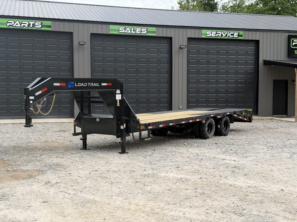 2026 Load Trail GP 102X25 25.9K GVWR MAX RAMPS 14 PLY TIRES HUTCH SUSPENSION Flatbed Trailer