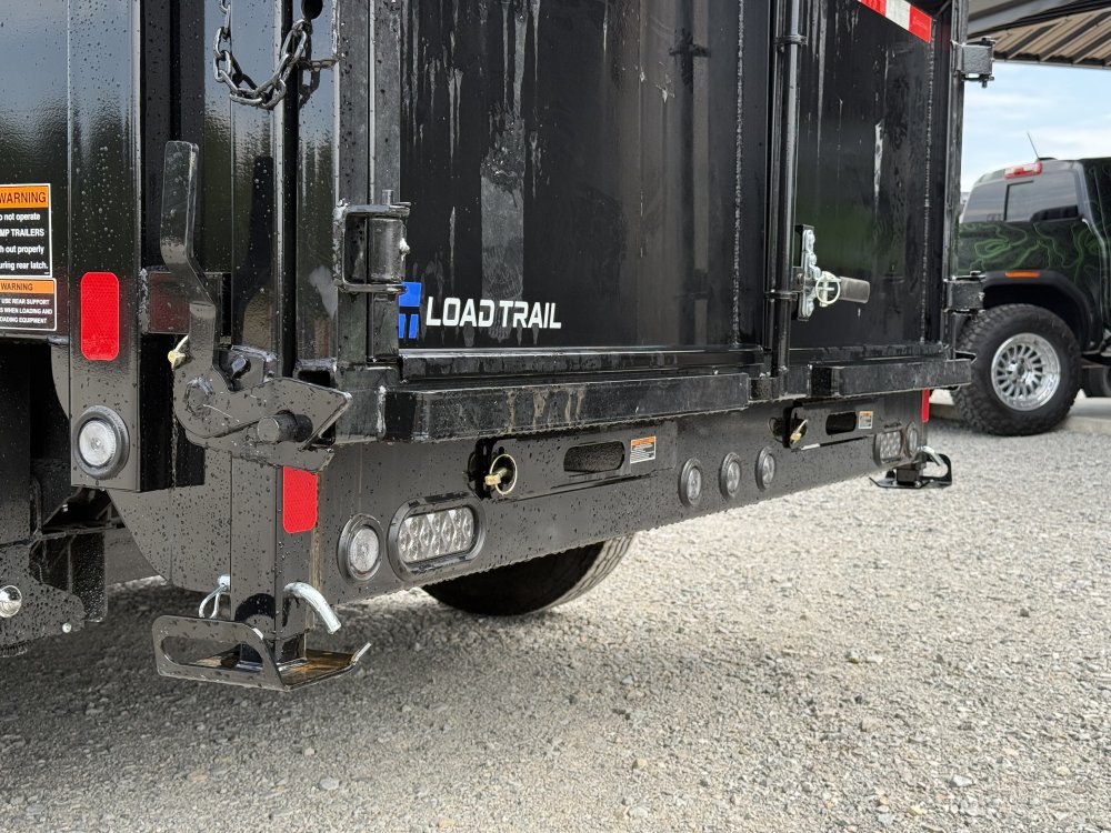 2027 LOAD TRAIL DG 83X16X4 GOOSENECK HIGH SIDE TELESCOPIC W/7 GAUGE AND 14 PLYS 21K GVWR DUMP