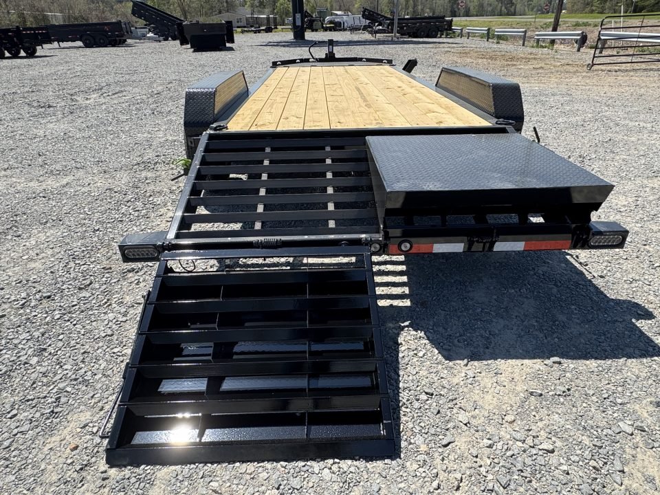 2026 Load Trail 83X20 Car Hauler W/ TOOL BOX, MAX RAMPS, REMOVEABLE FENDERS, 10PLY TIRES