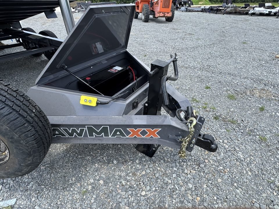 2026 RawMaxx GDX KNIGHT 83X16 HIGH SIDE TELESCOPIC CYLINDER 14K GVWR Dump Trailer