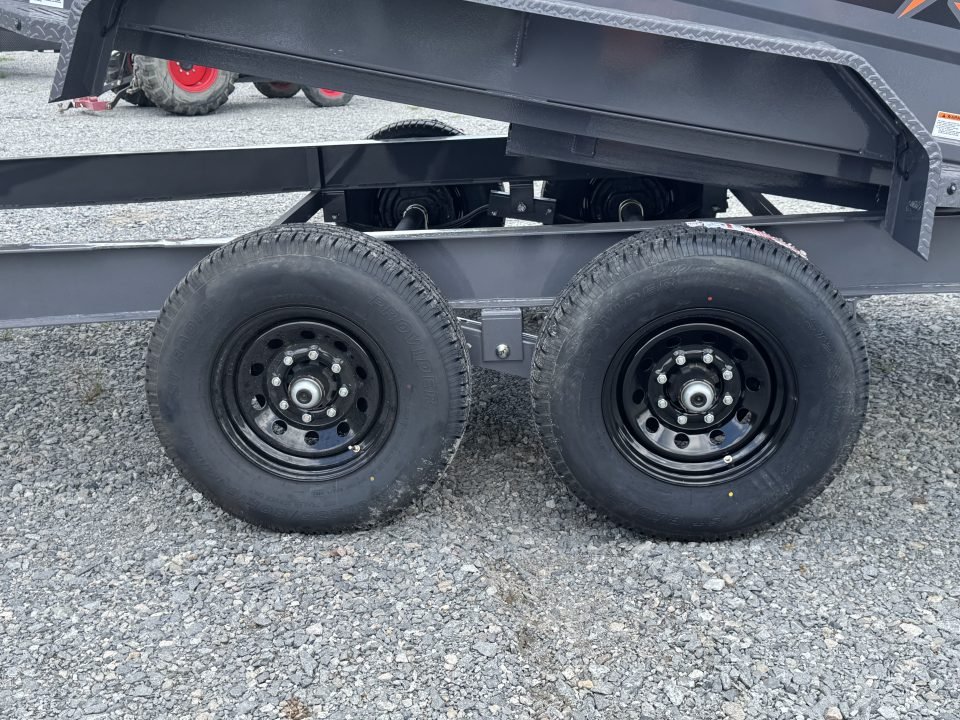 2026 RawMaxx GDX KNIGHT 83X16 HIGH SIDE TELESCOPIC CYLINDER 14K GVWR Dump Trailer