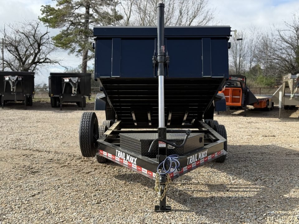 2026 Trail Maxx 83x14 / 24" SIDES / I-BEAM FRAME / TELESCOPIC / 14K GVWR / Dump Trailer