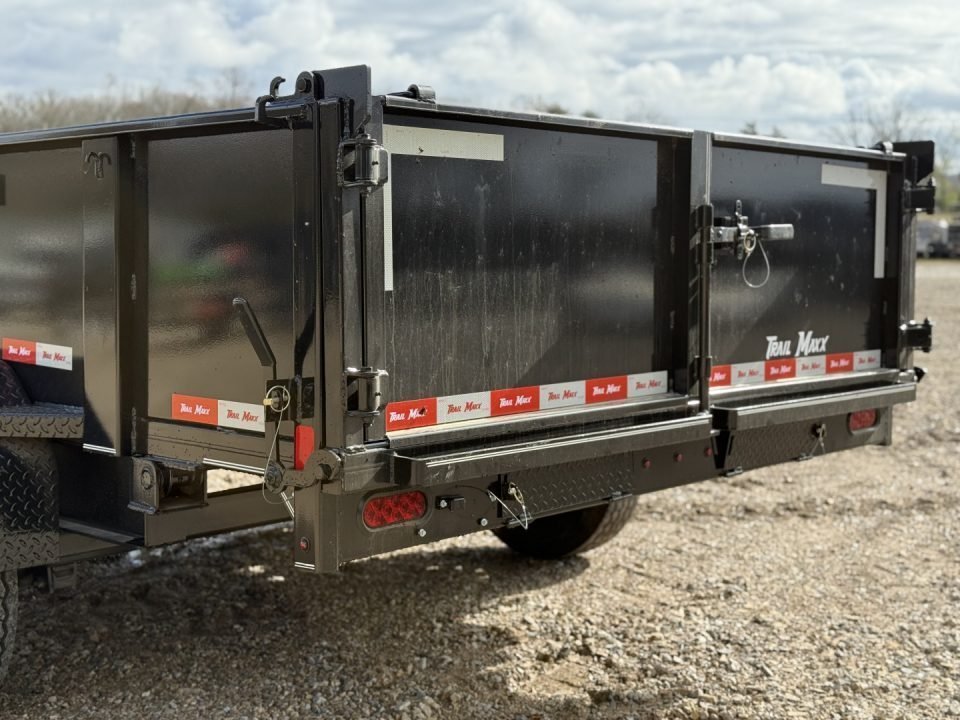 2026 Trail Maxx 83x14 / 24" SIDES / I-BEAM FRAME / TELESCOPIC / 14K GVWR / Dump Trailer