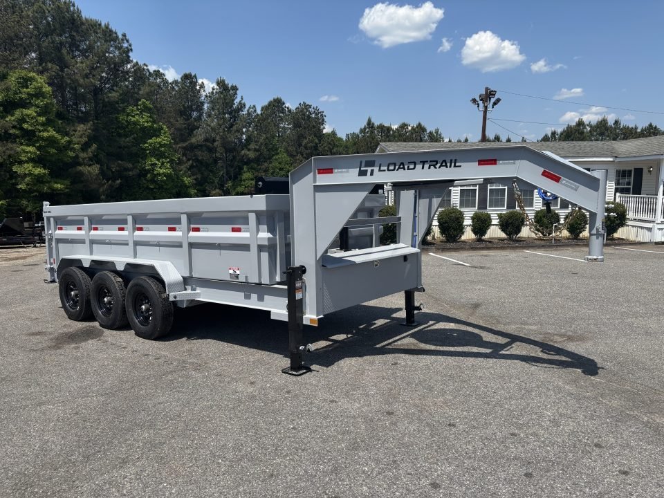 2027 Load Trail DG 83X16X3 GOOSENECK TELESCOPIC HIGH SIDE W/14 PLYS AND 7 GAUGE 21K GVWR Dump Traile