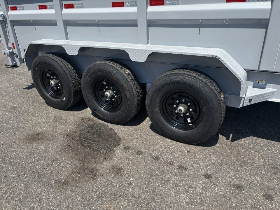 2027 Load Trail DG 83X16X3 GOOSENECK TELESCOPIC HIGH SIDE W/14 PLYS AND 7 GAUGE 21K GVWR Dump Traile