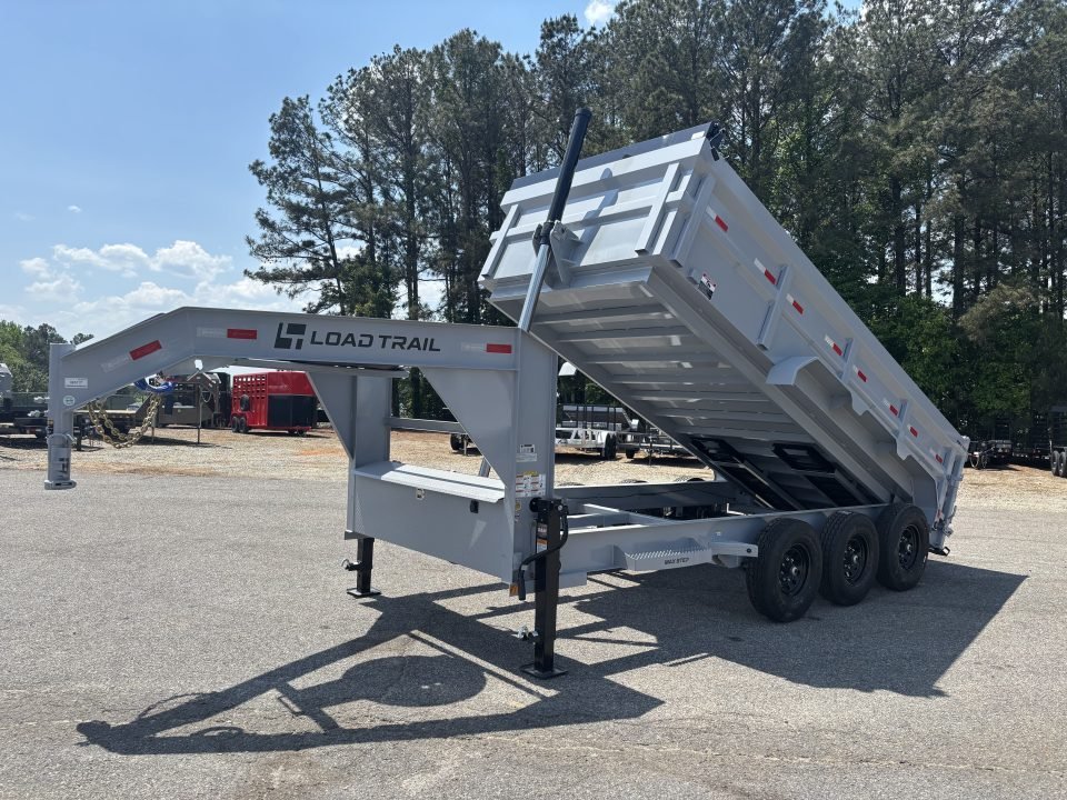 2027 Load Trail DG 83X16X3 GOOSENECK TELESCOPIC HIGH SIDE W/14 PLYS AND 7 GAUGE 21K GVWR Dump Traile