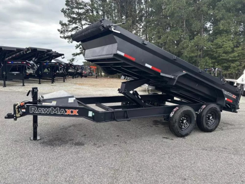 2026 RawMaxx GDX 7X14 14K GVWR Dump Trailer