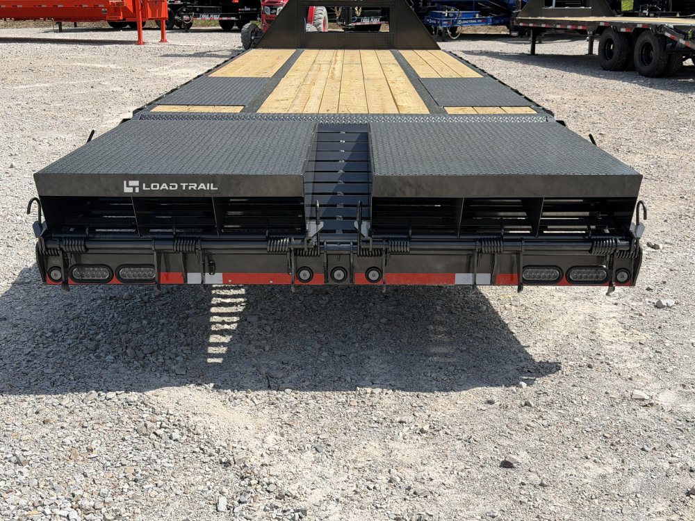 2026 Load Trail GP 102X28 24K GVWR 5' MAX RAMPS 14PLY TIRES Flatbed Trailer
