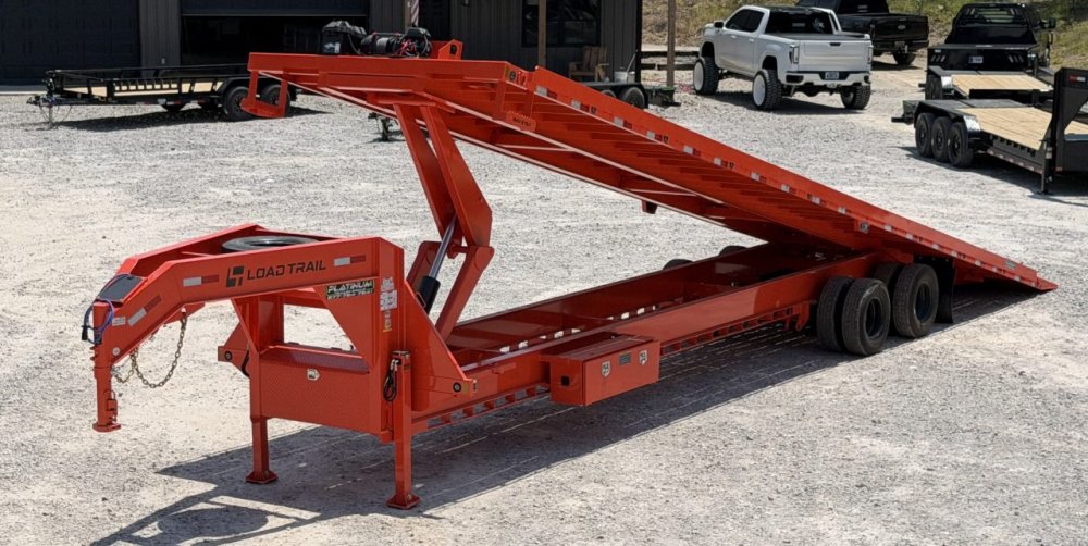 2026 Load Trail GT 102X40 25.9K GVWR 18K WINCH 5" RUB RAIL 14PLY TIRES Tilt Trailer