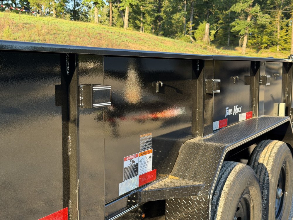 2026 Trail Maxx DT 83X14 2' SIDE 14K GVWR REAR STABILIZER JACKS Dump Trailer