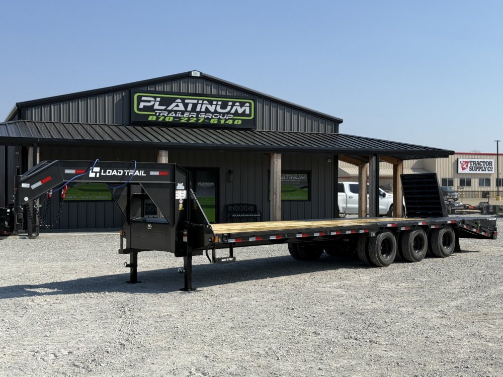 2026 Load Trail GP 102X32 GOOSENECK TRIPLE AXLE W/14 PLYS AND MAX RAMPS 30K GVWR Flatbed Trailer