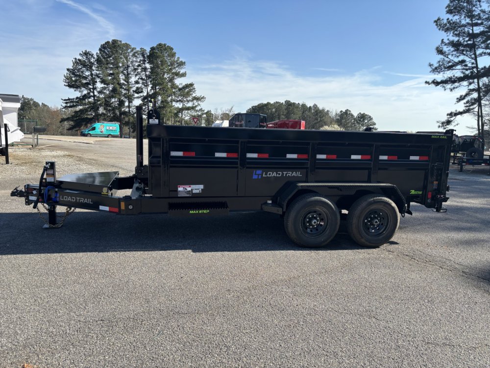 2027 Load Trail DL 83X14X3 HIGH SIDE TELESCOPIC W/7 GAUGE 14K GVWR Dump Trailer