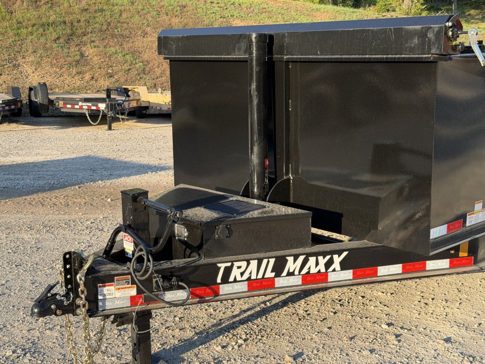 2026 Trail Maxx DT 83X14 3' SIDE 14K GVWR REAR STABILIZER JACKS Dump Trailer