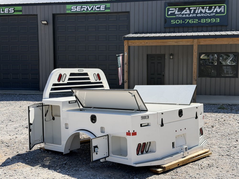 2026 903 CD CABINET DECK 92" WIDE, 8'6" LONG, 57" CTA, 42 1/4" RUNNERS TRUCK BED