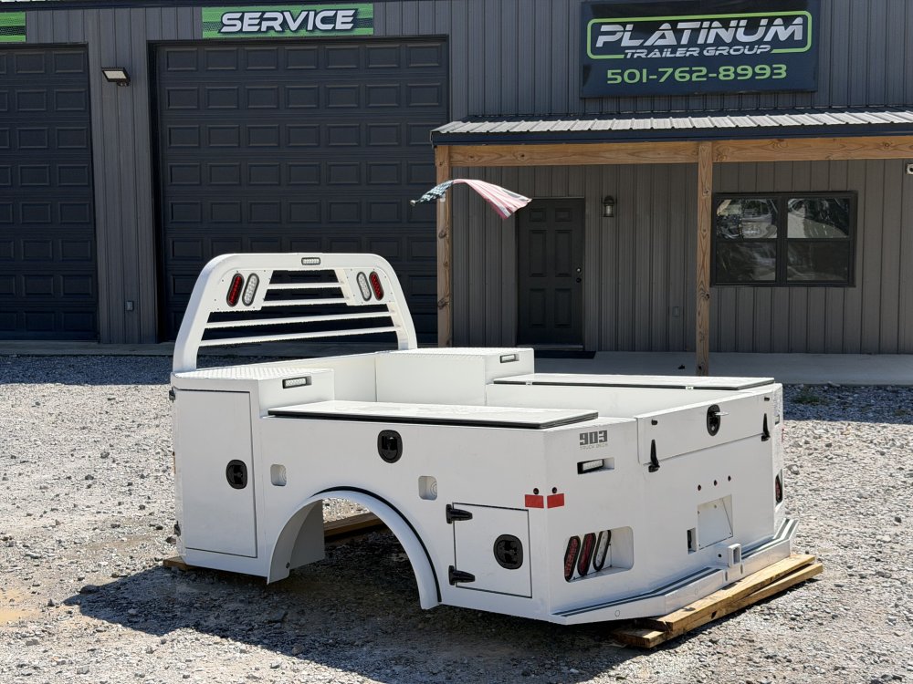 2026 903 CD CABINET DECK 92" WIDE, 8'6" LONG, 57" CTA, 42 1/4" RUNNERS TRUCK BED