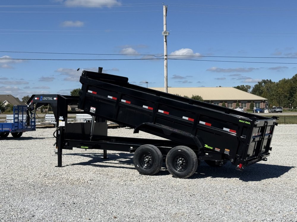 2027 Load Trail DG 83X16X3 HIGH SIDE TELESCOPIC W/14 PLYS AND 7 GAUGE 14K GVWR GOOSENECK Dump Traile