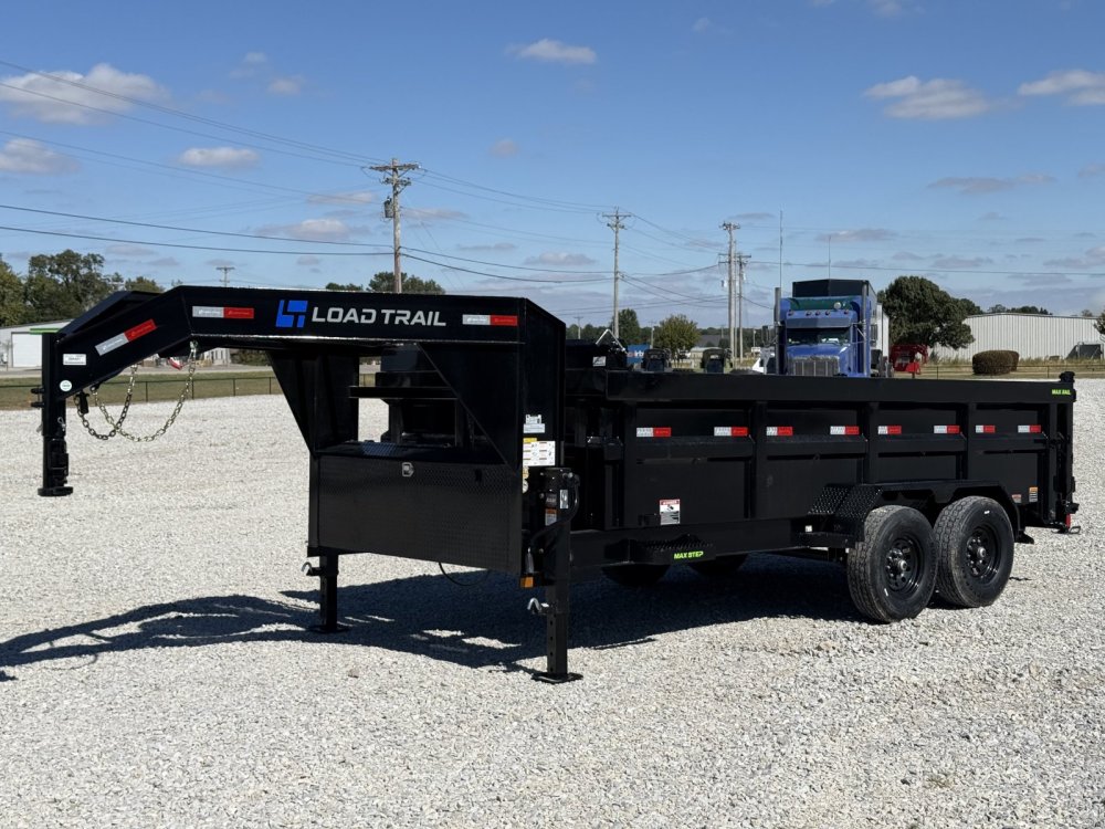 2027 Load Trail DG 83X16X3 HIGH SIDE TELESCOPIC W/14 PLYS AND 7 GAUGE 14K GVWR GOOSENECK Dump Traile