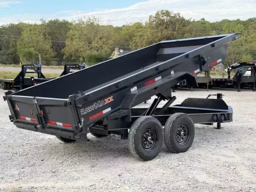 2026 RawMaxx GDX 7X14 14K GVWR Dump Trailer