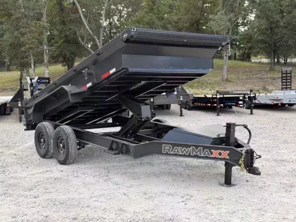 2026 RawMaxx GDX 7X14 14K GVWR Dump Trailer