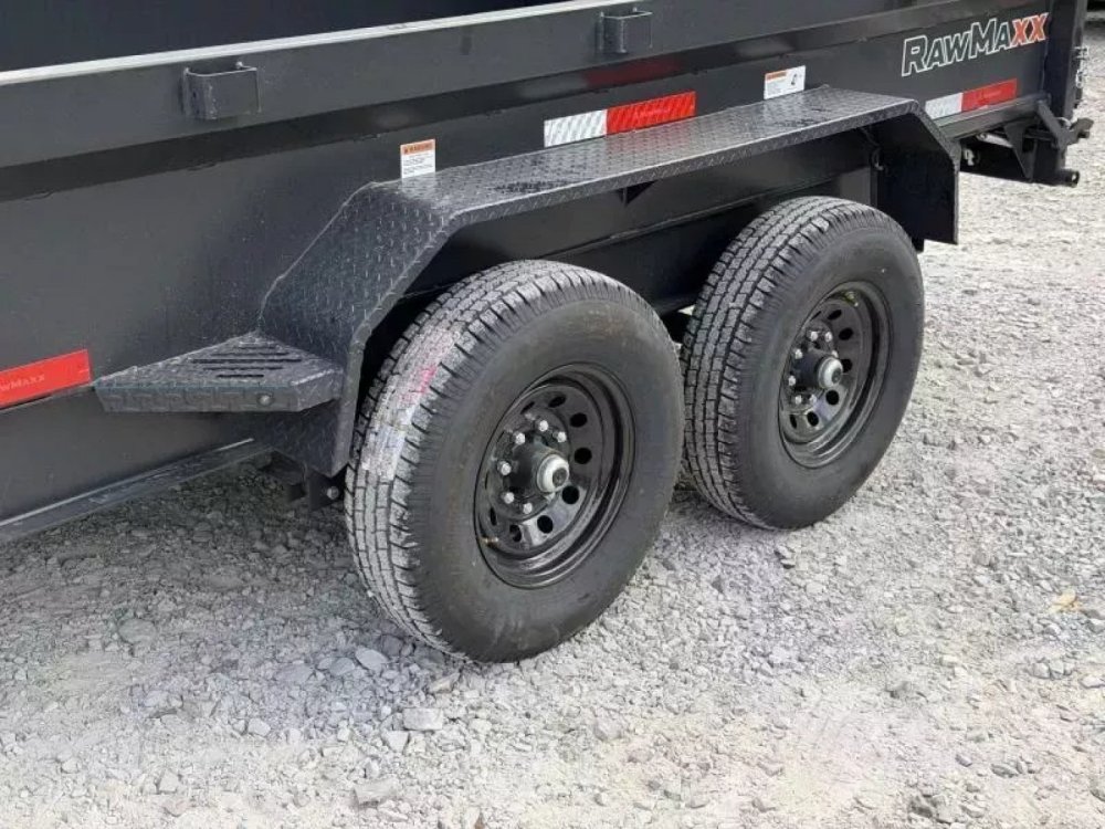 2026 RawMaxx GDX 7X14 14K GVWR Dump Trailer