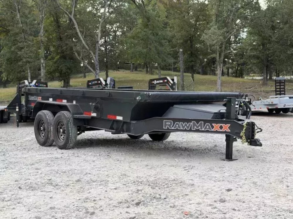 2026 RawMaxx GDX 7X14 14K GVWR Dump Trailer