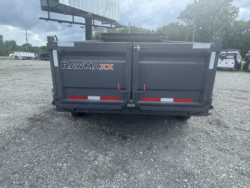 2026 RawMaxx GDX KNIGHT 83X14 HIGH SIDE TELESCOPIC CYLINDER 14K GVWR Dump Trailer