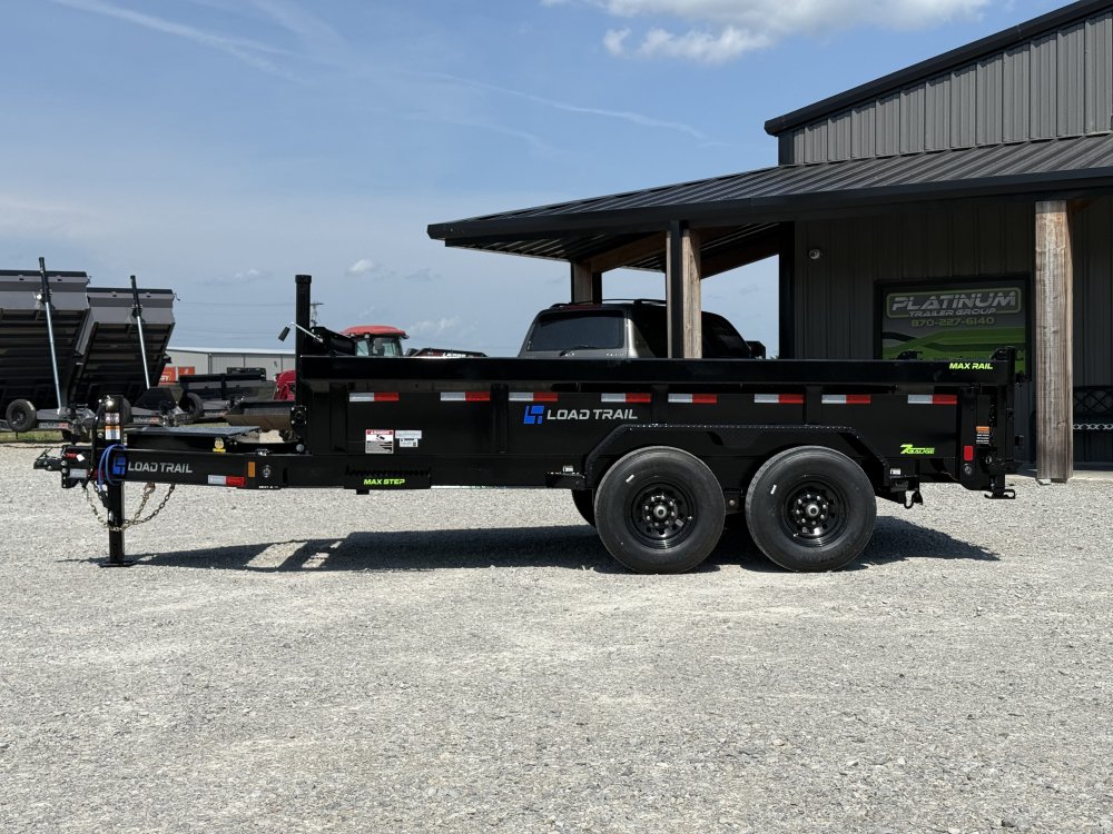 2027 LOAD TRAIL DL 83X14X2 TELESCOPIC W/14 PLYS AND 7 GAUGE FLOOR 14K GVWR DUMP TRAILER