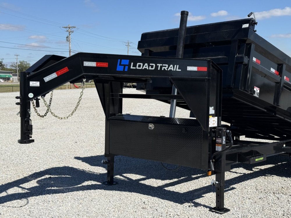 2027 Load Trail DG 83X16X3 HIGH SIDE TELESCOPIC W/14 PLYS AND 7 GAUGE 14K GVWR GOOSENECK Dump Traile