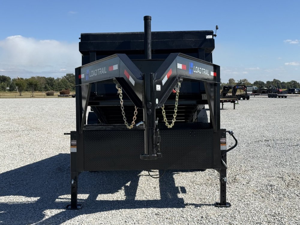 2027 Load Trail DG 83X16X3 HIGH SIDE TELESCOPIC W/14 PLYS AND 7 GAUGE 14K GVWR GOOSENECK Dump Traile