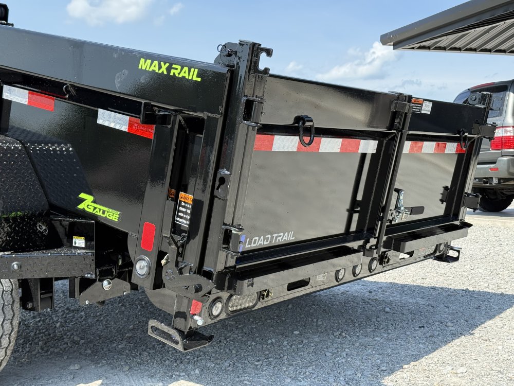 2027 LOAD TRAIL DL 83X14X2 TELESCOPIC W/14 PLYS AND 7 GAUGE FLOOR 14K GVWR DUMP TRAILER