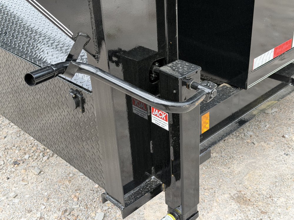 2026 Trail Maxx DT 83X14 4' SIDE 14K GVWR REAR STABILIZER JACKS GOOSENECK Dump Trailer