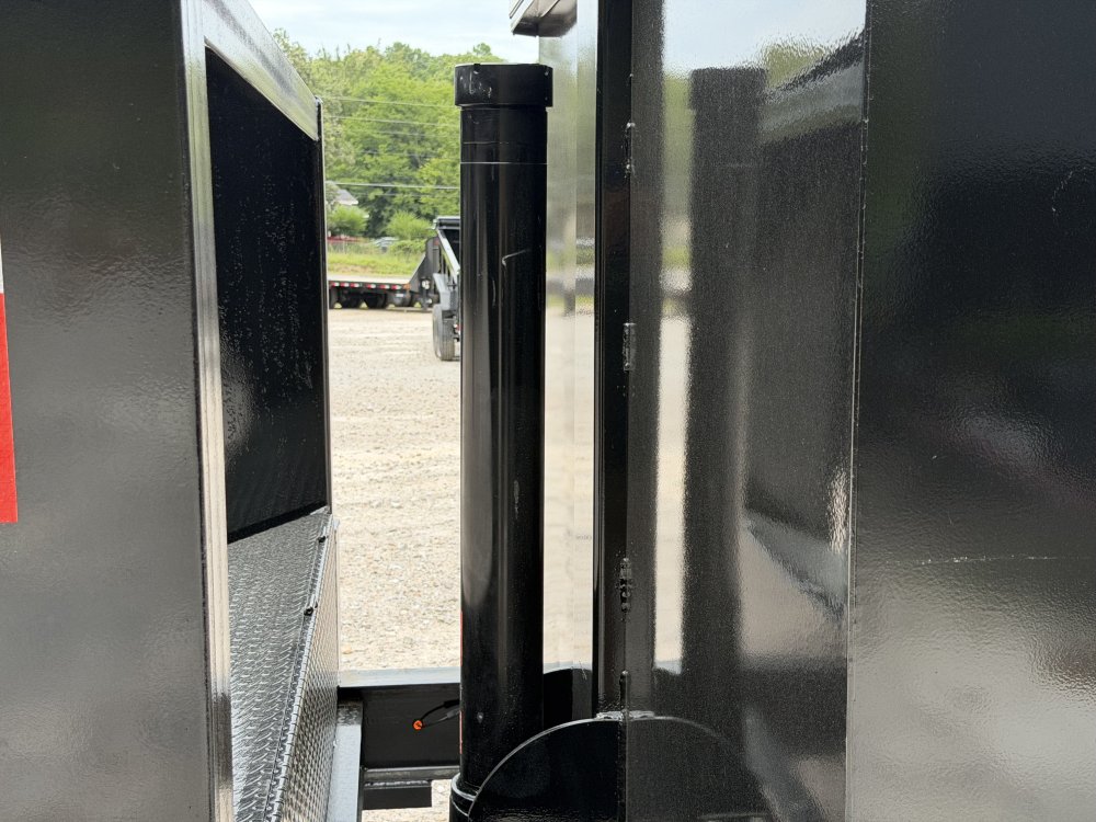 2026 Trail Maxx DT 83X14 4' SIDE 14K GVWR REAR STABILIZER JACKS GOOSENECK Dump Trailer
