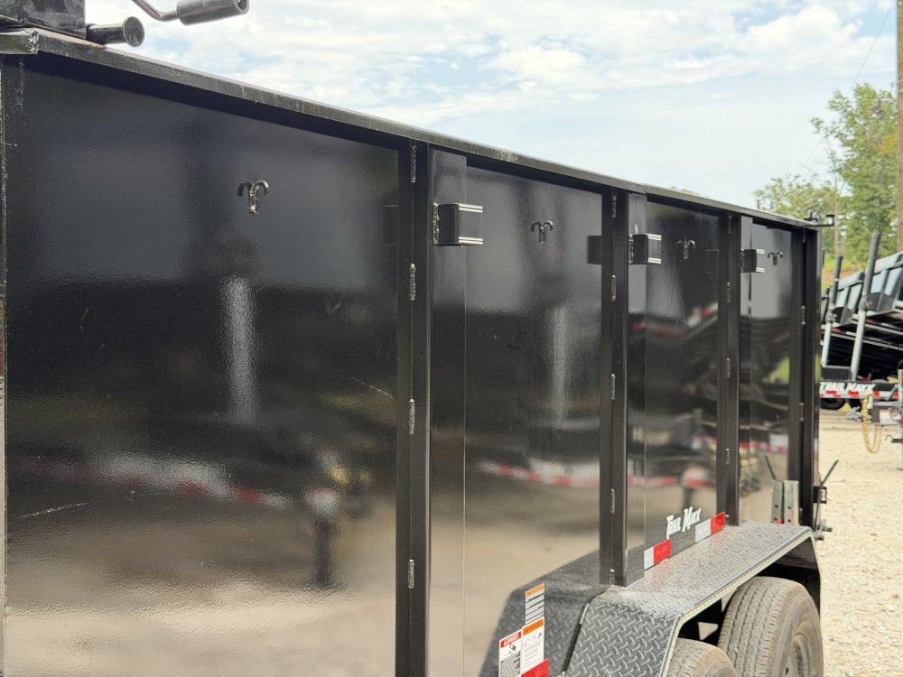 2026 Trail Maxx DT 83X14 4' SIDE 14K GVWR REAR STABILIZER JACKS GOOSENECK Dump Trailer