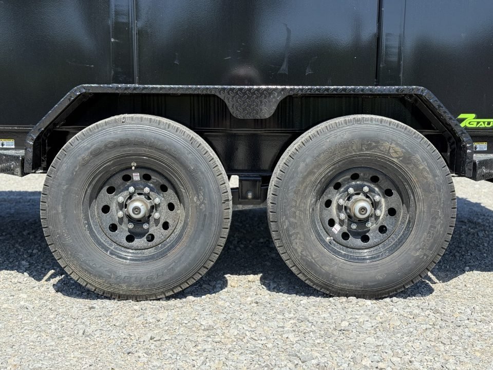 2027 Load Trail DL 83X16X4 HIGH SIDE TELESCOPIC 7 GAUGE W/14 PLY TIRES 14K GVWR Dump Trailer